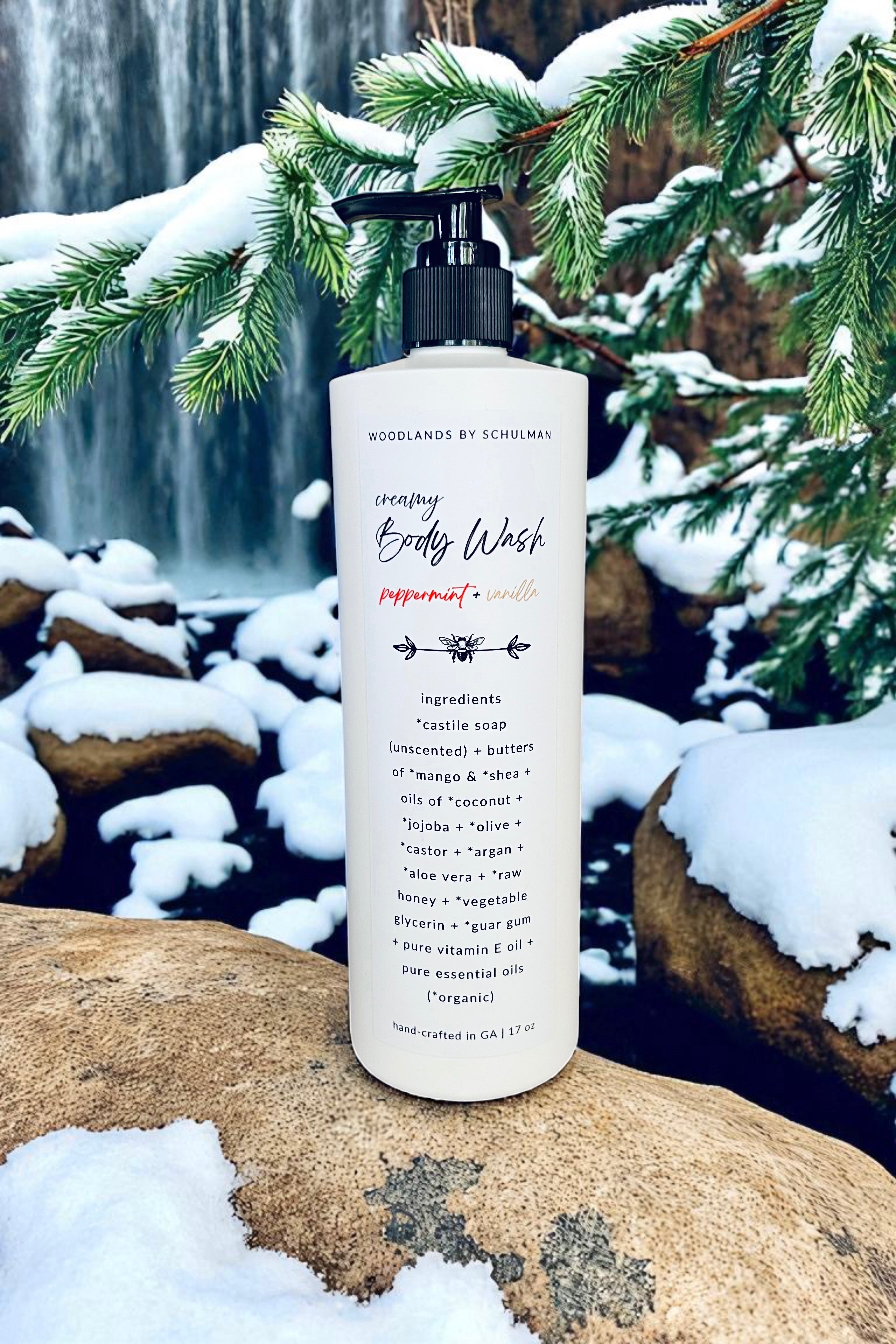 Body Wash | peppermint + vanilla